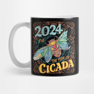 2024 The Year Of Cicada, Celebrate Cicada Emergence, Brood X Mug